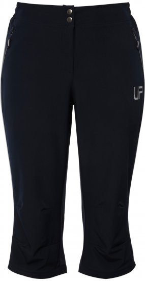 Ulla Popken Zip Off Reflective Detail Funtional Powerstretch Pants Navy - Jeans & Bukser i Store Størrelser – Plus Size - 
