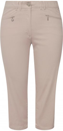 Ulla Popken Mony Stretch Capri Pants Orange - Jeans & Bukser i Store Størrelser – Plus Size - 