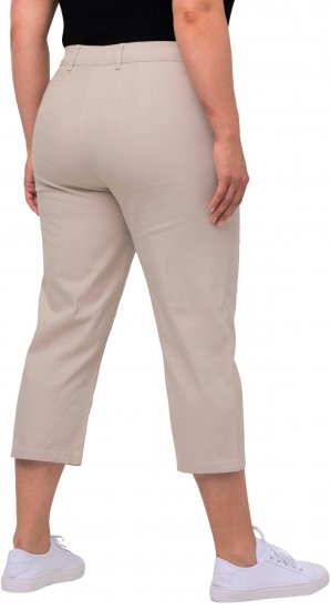 Ulla Popken Mony Stretch Capri Pants Orange - Jeans & Bukser i Store Størrelser – Plus Size - 