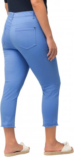 Ulla Popken Stretch Blend Bengaline Pants Blue - Jeans & Bukser i Store Størrelser – Plus Size - Jeans & bukser, EU 42-70