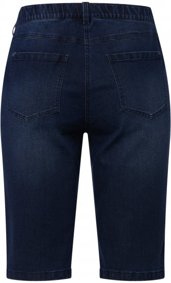 Ulla Popken Basic Denim Mandy Bermuda Shorts Blue Denim - Jeans & Bukser i Store Størrelser – Plus Size - 