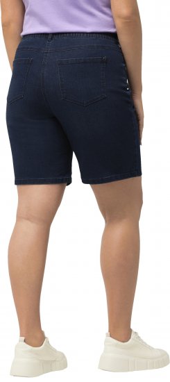 Ulla Popken Basic Denim Mandy Bermuda Shorts Blue Denim - Jeans & Bukser i Store Størrelser – Plus Size - 