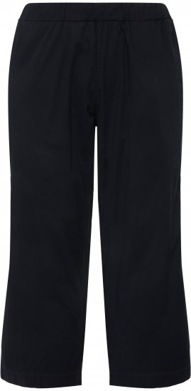Ulla Popken Cropped Ruby Fit Pants Navy - Jeans & Bukser i Store Størrelser – Plus Size - 