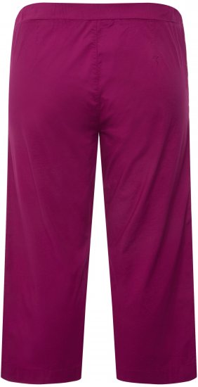 Ulla Popken Cropped Ruby Fit Pants Magnolia Red - Jeans & Bukser i Store Størrelser – Plus Size - 