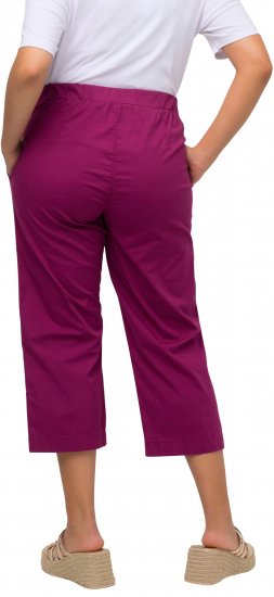 Ulla Popken Cropped Ruby Fit Pants Magnolia Red - Jeans & Bukser i Store Størrelser – Plus Size - 