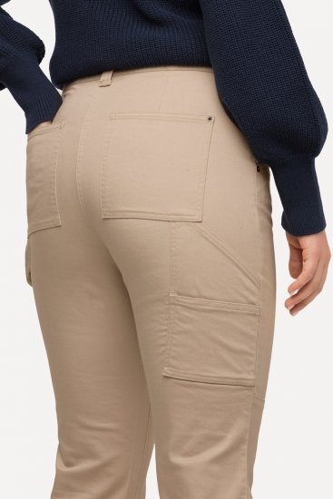 Ulla Popken Bootcut Carpenter Jeans Dark Putty - Ulla Popken - Ulla Popken Plus Size Tøj