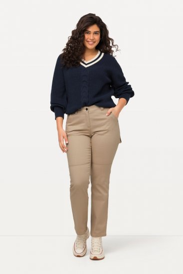 Ulla Popken Bootcut Carpenter Jeans Dark Putty - Ulla Popken - Ulla Popken Plus Size Tøj