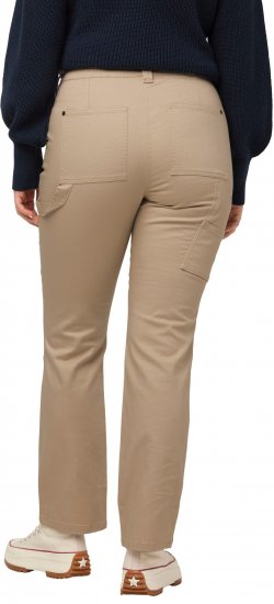 Ulla Popken Bootcut Carpenter Jeans Dark Putty - Jeans & Bukser i Store Størrelser – Plus Size - 