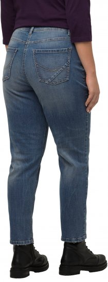 Ulla Popken Thermal Mom Jeans Blue Denim - Jeans & Bukser i Store Størrelser – Plus Size - 