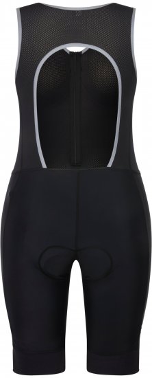 Ulla Popken Padded Cycling Zip Front Bodysuit Black - Jeans & Bukser i Store Størrelser – Plus Size - Jeans & bukser, EU 42-70