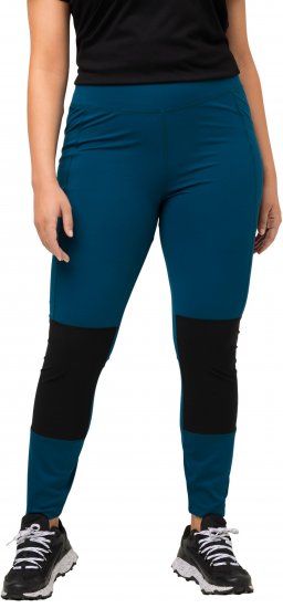 Ulla Popken High Waisted Hiking Leggings Blue - Jeans & Bukser i Store Størrelser – Plus Size - 