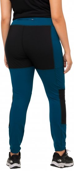 Ulla Popken High Waisted Hiking Leggings Blue - Jeans & Bukser i Store Størrelser – Plus Size - Jeans & bukser, EU 42-70