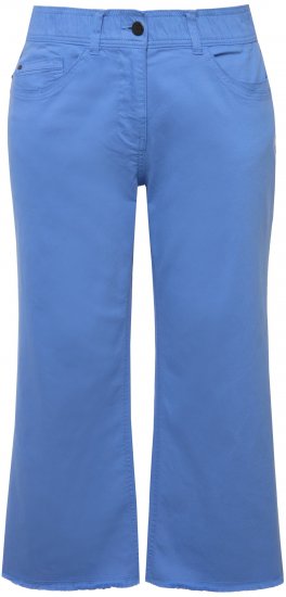 Ulla Popken Mary Crop Jeans Cloud Blue - Jeans & Bukser i Store Størrelser – Plus Size - 