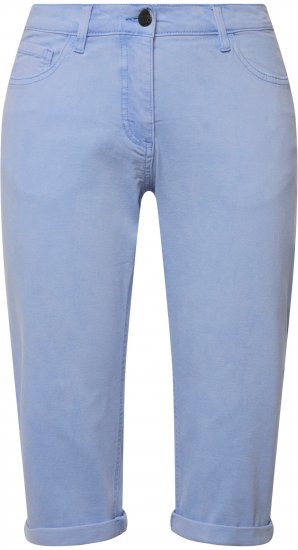 Ulla Popken Capri Boyfriend Jeans Blue - Jeans & Bukser i Store Størrelser – Plus Size - Jeans & bukser, EU 42-70