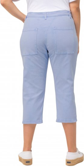 Ulla Popken Capri Boyfriend Jeans Blue - Jeans & Bukser i Store Størrelser – Plus Size - Jeans & bukser, EU 42-70