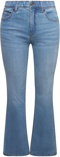 Ulla Popken Bootcut Marie Jeans Light Blue Denim - Jeans & Bukser i Store Størrelser – Plus Size - 