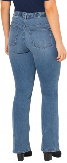 Ulla Popken Bootcut Marie Jeans Light Blue Denim - Jeans & Bukser i Store Størrelser – Plus Size - 
