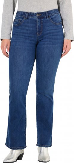 Ulla Popken Bootcut Marie Jeans Blue - Jeans & Bukser i Store Størrelser – Plus Size - Jeans & bukser, EU 42-70