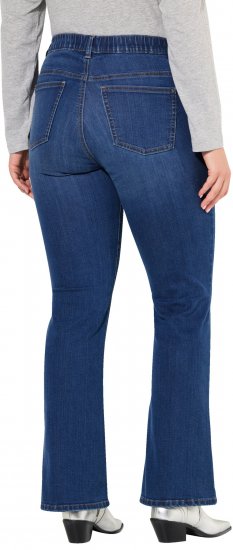 Ulla Popken Bootcut Marie Jeans Blue - Jeans & Bukser i Store Størrelser – Plus Size - Jeans & bukser, EU 42-70