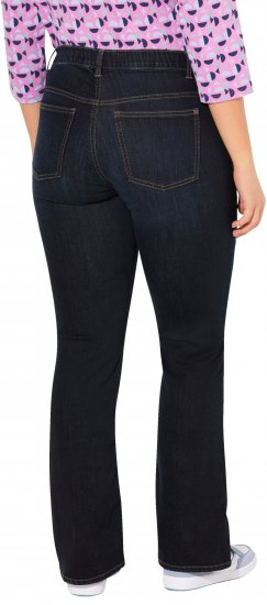Ulla Popken Bootcut Marie Jeans Grey Denim - Jeans & Bukser i Store Størrelser – Plus Size - 
