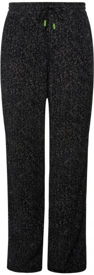 Ulla Popken Speckled Crepe Pull On Pants Black - Jeans & Bukser i Store Størrelser – Plus Size - Jeans & bukser, EU 42-70