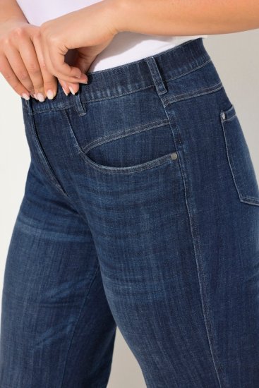 Ulla Popken Bootcut Stretch Fit Jeans Blue - Jeans - Jeans til kvinder i store størrelser