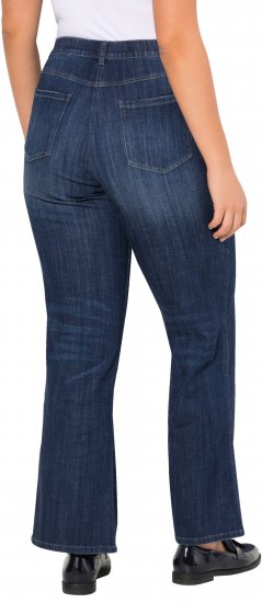 Ulla Popken Bootcut Stretch Fit Jeans Blue - Jeans & Bukser i Store Størrelser – Plus Size - 