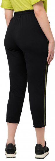 Ulla Popken Decorative Seam Sweatpants Black - Jeans & Bukser i Store Størrelser – Plus Size - Jeans & bukser, EU 42-70