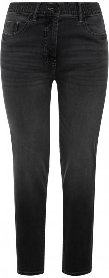 Ulla Popken Push Up Stretch Fit Jeans Denim Blue - Jeans & Bukser i Store Størrelser – Plus Size - 