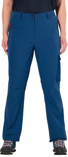 Ulla Popken Anti Mosquito Quick Dry Pants Deep Aqua - Jeans & Bukser i Store Størrelser – Plus Size - 