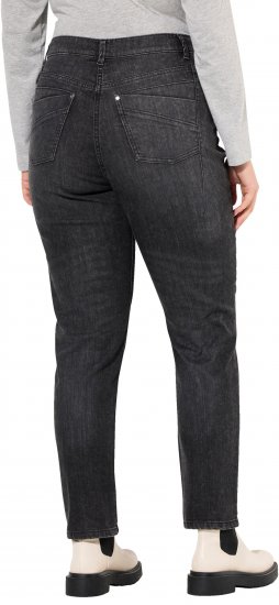 Ulla Popken Rivet Detail Mom Jeans Denim Blue - Jeans & Bukser i Store Størrelser – Plus Size - Jeans & bukser, EU 42-70
