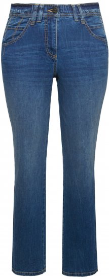 Ulla Popken Wide Leg Mandy Jeans Blue - Jeans & Bukser i Store Størrelser – Plus Size - 