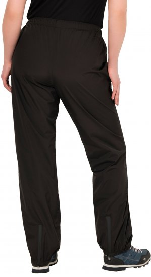 Ulla Popken Rain Pants Black - Jeans & Bukser i Store Størrelser – Plus Size - 
