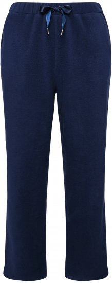 Ulla Popken Fleece Loungewear Pants Night Blue - Jeans & Bukser i Store Størrelser – Plus Size - 