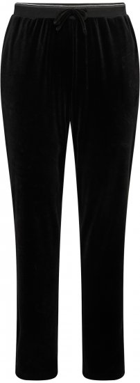 Ulla Popken Velvet Leggings Black - Jeans & Bukser i Store Størrelser – Plus Size - Jeans & bukser, EU 42-70