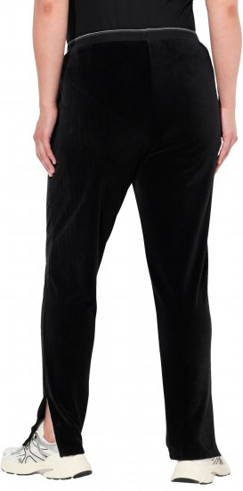 Ulla Popken Velvet Leggings Black - Jeans & Bukser i Store Størrelser – Plus Size - Jeans & bukser, EU 42-70