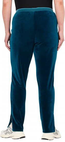 Ulla Popken Velvet Leggings Blue - Jeans & Bukser i Store Størrelser – Plus Size - 