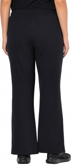 Ulla Popken Tracksuit Pants Black - Jeans & Bukser i Store Størrelser – Plus Size - 