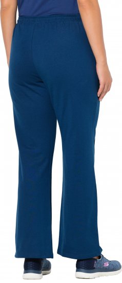 Ulla Popken Tracksuit Pants Blue - Jeans & Bukser i Store Størrelser – Plus Size - Jeans & bukser, EU 42-70