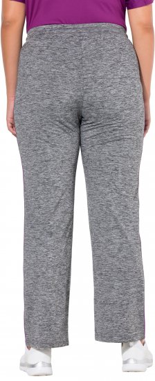 Ulla Popken Quick Drying Jogging Pants Grey - Jeans & Bukser i Store Størrelser – Plus Size - 