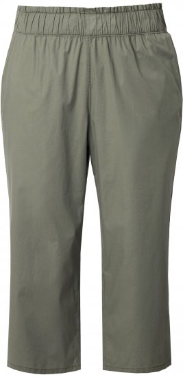 Ulla Popken Stretch Fit Paper Bag Culottes Green - Jeans & Bukser i Store Størrelser – Plus Size - Jeans & bukser, EU 42-70