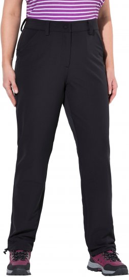 Ulla Popken Triple Function Comfort Waist Softshell Pants Black - Jeans & Bukser i Store Størrelser – Plus Size - 