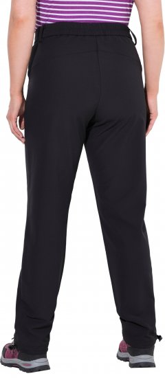 Ulla Popken Triple Function Comfort Waist Softshell Pants Black - Jeans & Bukser i Store Størrelser – Plus Size - 