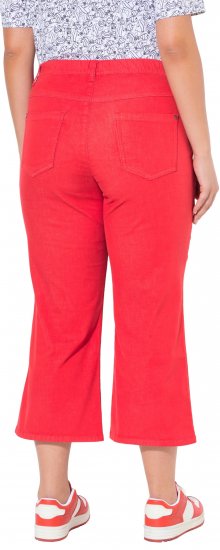Ulla Popken Wide Leg Twill Mary Fit Culottes Neon Red - Jeans & Bukser i Store Størrelser – Plus Size - Jeans & bukser, EU 42-70