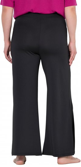 Ulla Popken Split Leg Uv Protective Pants Black - Jeans & Bukser i Store Størrelser – Plus Size - 