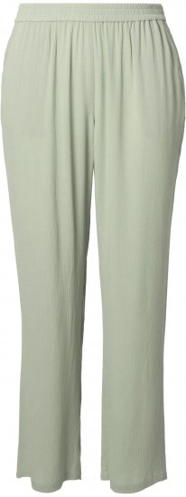 Ulla Popken Elastic Waist Crepe Pants Light Moss Green - Jeans & Bukser i Store Størrelser – Plus Size - Jeans & bukser, EU 42-70