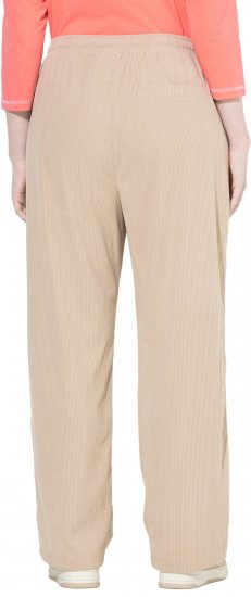 Ulla Popken Corduroy Elastic Waist Pants Brown - Jeans & Bukser i Store Størrelser – Plus Size - 
