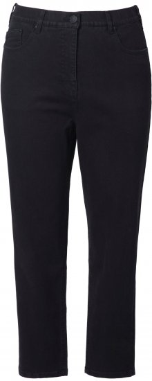 Ulla Popken Stretch Fit Mom Jeans Black - Jeans & Bukser i Store Størrelser – Plus Size - 