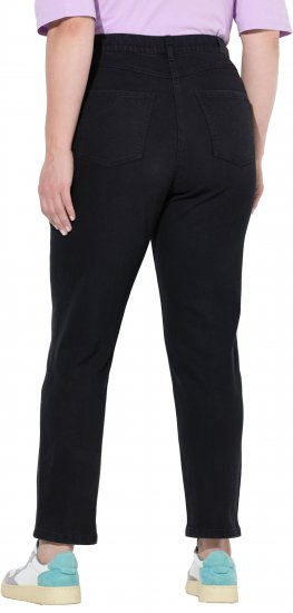 Ulla Popken Stretch Fit Mom Jeans Black - Jeans & Bukser i Store Størrelser – Plus Size - 