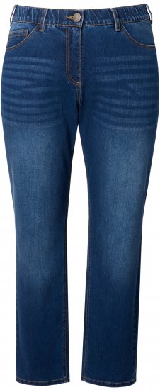 Ulla Popken Stretch Fit Boyfriend Jeans Blue - Jeans & Bukser i Store Størrelser – Plus Size - Jeans & bukser, EU 42-70